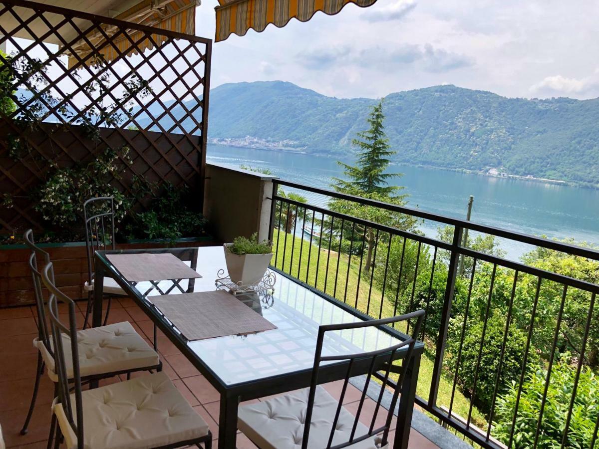 Appartamento Con Bellissima Vista Campione dʼItalia 외부 사진