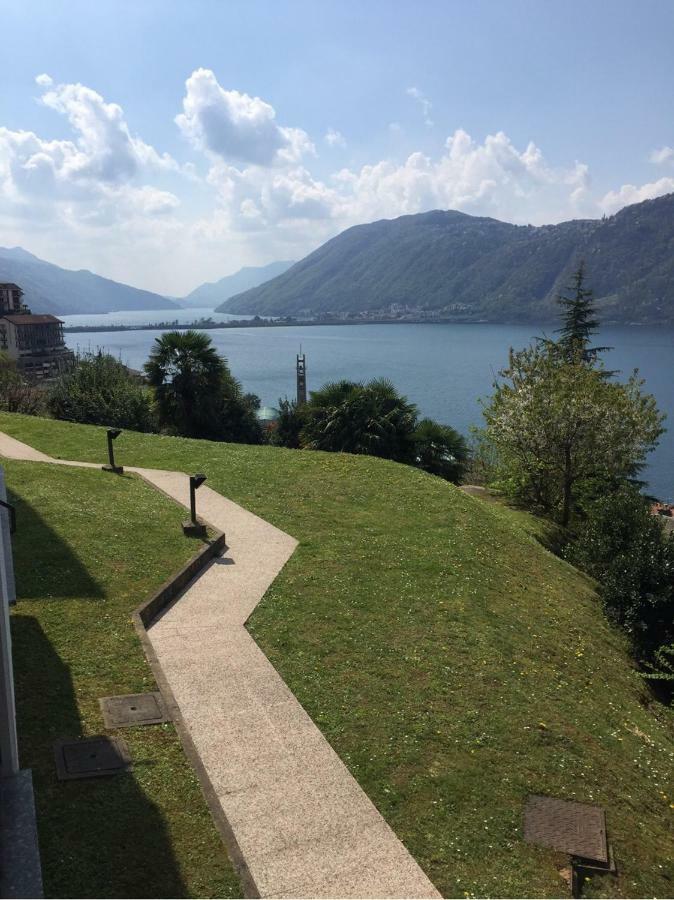 Appartamento Con Bellissima Vista Campione dʼItalia 외부 사진