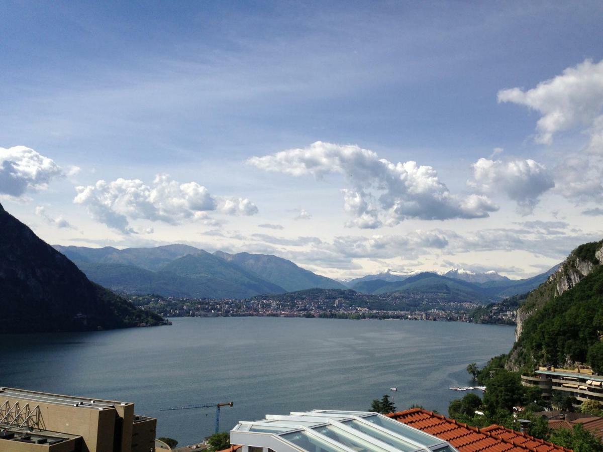 Appartamento Con Bellissima Vista Campione dʼItalia 외부 사진